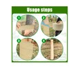 213 Ft Paper Tree Wrap For Damaged Bark, Weather Resistant