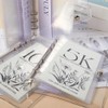 12-Month 200 Envelopes Money Saving Challenge Binder, 10k Dollars Money