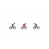 NOCH H0 Road Cyclist Figures, Model Railway Accessories H0 1:87