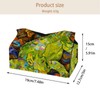 2 Pack Tissue Box Cover Holder, Green Dinosaurs Castle Rectangle