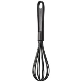 Tefal 274659 Whisk, Rounded Form, Nylon Resin, Scratch Resistant, Dishwasher Safe, Epis Whisk