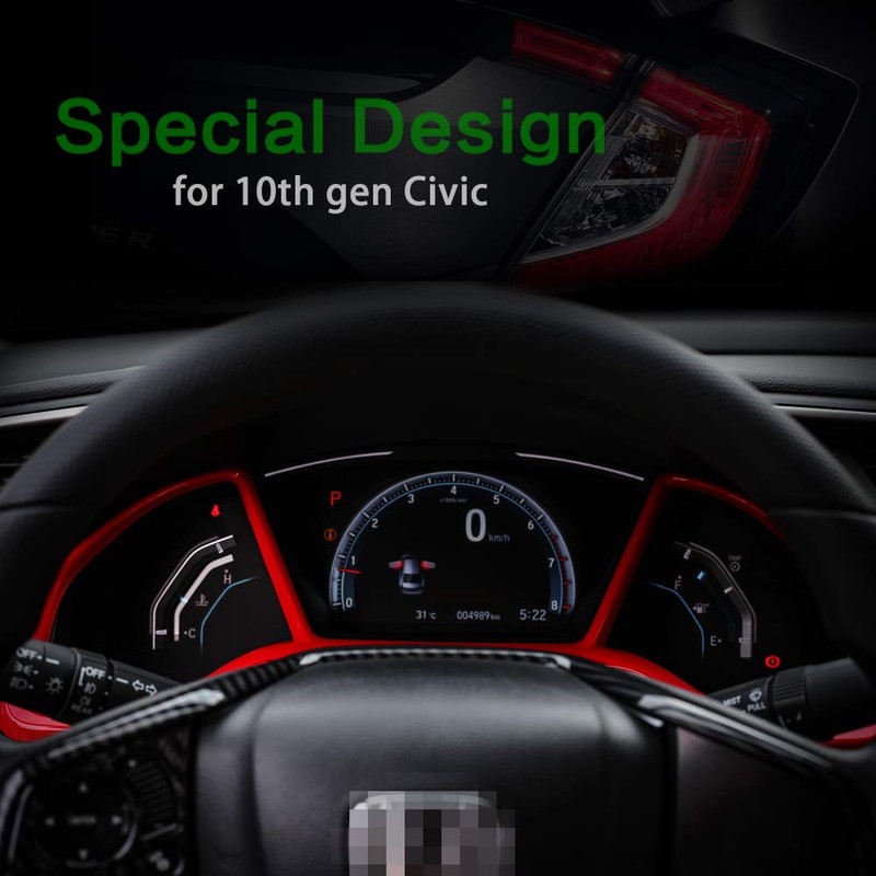 Thenice for 10th Gen Civic Dash Board Instrument Panel Dial