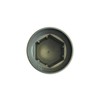 Matel Service 10x Grey Wheel Nut Caps Diameter 32 mm