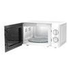 IMPECCA Countertop Microwave Oven Retro Mechanical Dials 5 Modes Timer