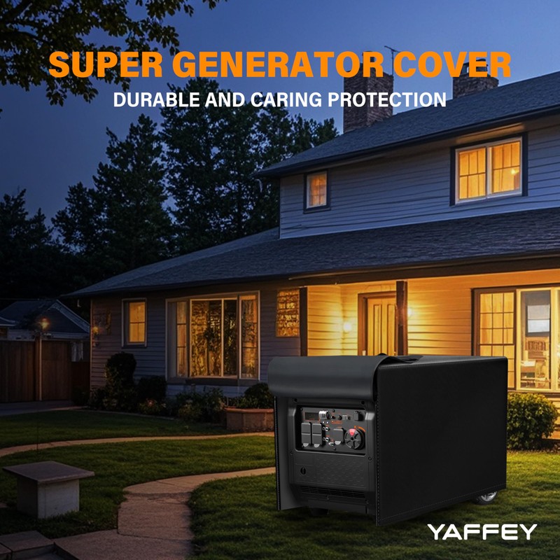 YAFFEY Generator Cover 24”L x 18”W x 20”H, Fits Most