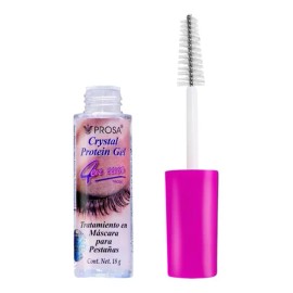 Mascara Rimel Crystal Protein Gel 4 En 1 Prosa Waterproof Color Transparente