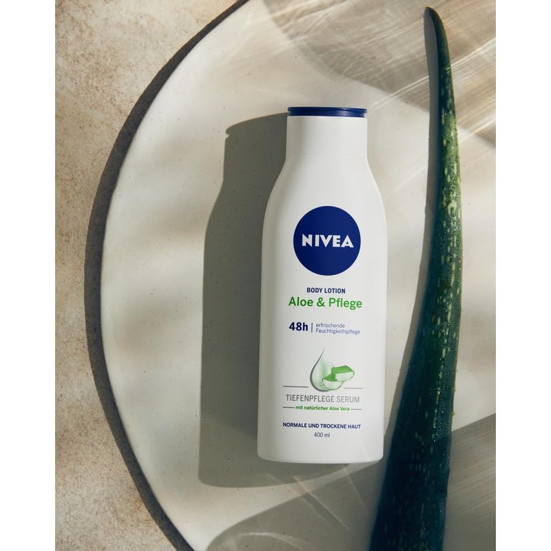 NIVEA Body Lotion Aloes & Moisturising 400 ml