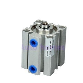 EHHXTXFWA Bore 32 Compact air Pneumatic Piston Cylinder Thin Cylinder Double Acting SDA32-5/10/15/20/25/30/45/50/100(15mm,Male Thread)