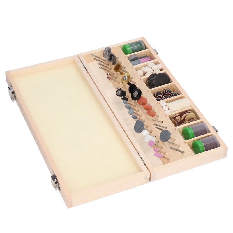 228Pcs Rotary Tool Accessory Kit Small Size High Efficiency Sanding