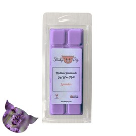 Medium Wax MELT Clamshell BAR - Snap Tart Handcrafted Soy Wax Vegan Long Lasting Highly Scented Handmade Wax Melts (Lavender)