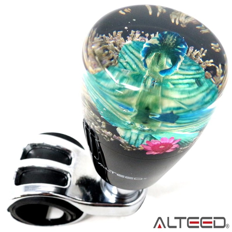 Underwater Flower Steering Wheel Spinner Car Steering Spinner Knob Real