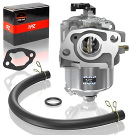 1PZ UK8-SV5 Carburetor Kit Replacement for Mountfield Champion Engine SV150 RV150 M150 RM45 V35 V40 Petrol Lawnmower with Mounting Gasket O-ring and Fuel Tube