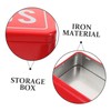 BIUDECO Survival Case for Outdoor Activities 2-Piece Metal Box Organized