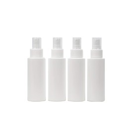 Plastic Spray Bottle Fine Mist 3.38 Oz – Refillable, Reusable, Portable Sprayer, Travel Size, Leak Proof for Household Use, Essential Oil, Cleaning Solution and Perfume (12 Pack, 100 ml)