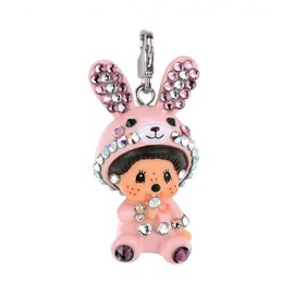 Monchhichi Bunny Charm Pink Monchhichi Bunny Charm Pink ONE SIZE / Monchhichi Bunny Charm Pink 몬치치 토끼 참 핑크 ONE SIZE