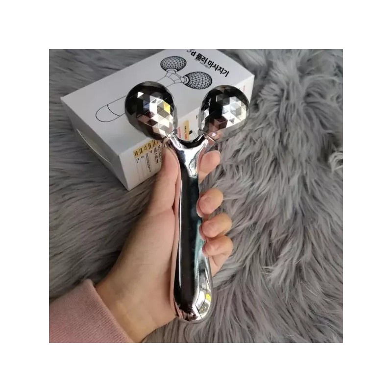 페이스 롤러 마사지기 도자기 괄사 얼굴 리프팅 주름 Face Roller
