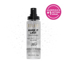 Milani Milani Make It Last Original - Natural Finish Setting Spray 3-in-1 Setting Spray and Primer- Prime + Correct + Set Makeup Finishing Spray and Primer - Long Lasting Makeup Primer and Spray 2.03 Fl. Oz