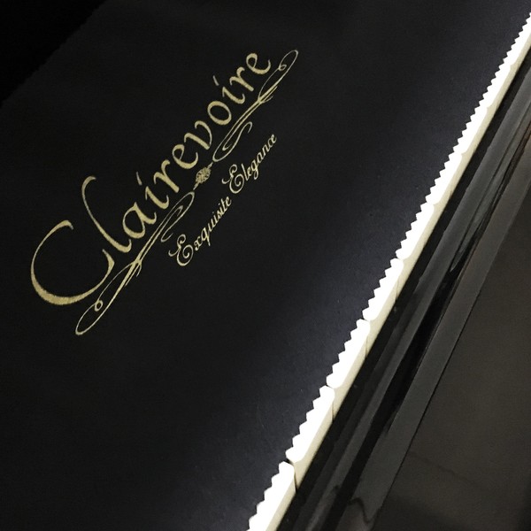 Clairevoire Keyboard & Piano Key Cover (Midnight Black)