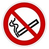 Pack of 15 Premium Smoking Prohibited Stickers - Smoking Prohibition