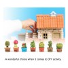 L 7pcs Pequeño Cactus Miniatura Suculentas Plantas Decora Z
