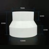 LOVIVER Air Duct Adapter 100mm to 75mm Accessory Pipe Fitting