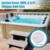 Apopip Suction Cover 3-3/4" with Screws Replacement for Balboa, 100gpm,