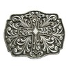 Schnalle123 Belt Buckle Celtic Knot Cross Western 3D Look for