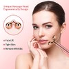 SSGP 2-in-1 Electric Face Massager with 3D Roller and Crescent-Shape
