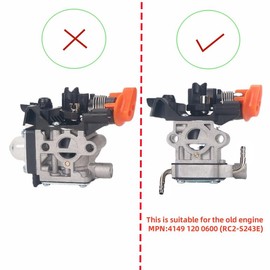 Mikatesi 4149 120 0600 FS94R Carburetor Carb For Stihl FS94 FS94R KM94R HL91K HL94 HL94K KM 94 R RC20243 FS Trimmer Brushcutter Air Filter Kit 4149-120-0600 Carb