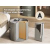 Vailando Shoe Organizer for Closet - Cylindrical Shoe Storage Organizer