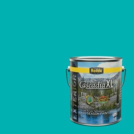 Rodda Paint CASCADIA XL Exterior Satin Paint & Primer in One, 1-Gallon, Pleasant Stream