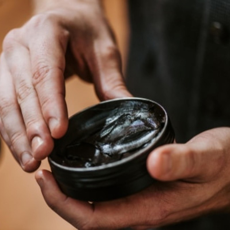 Man 42 Hair Wax for Men 100ml (Hair Black Wax)