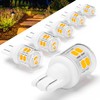 Heifymi T5 T10 LED Wedge Base Bulbs, 2700K Warm White