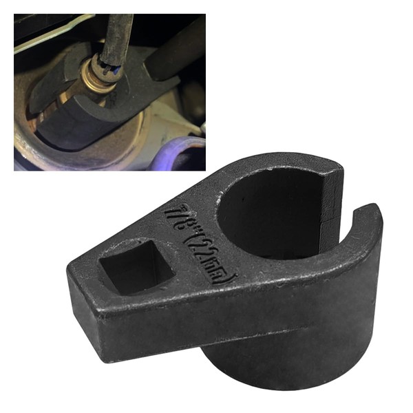 ZIMISI Offset Oxygen Sensor Socket, Universal 3/8-Inch Drive by 7/8-Inch