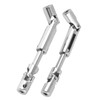 Yctze 2 Pack Upgraded Metal Drive Shaft Parts for WPL