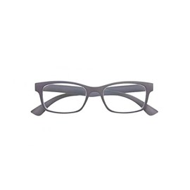 SILAC Lesebrille Herren – Rechteckige Gläser – Für Damen und Herren – Lesebrille als Lesehilfe und Lupenbrille in Unisex – Leicht, Robust und Bequem - + 2,25 Dioptrie - Grey Soft Grey 7203
