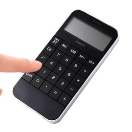 KDSSYFT Small Calculator, 10 Digit Mini Calculator, Portable Calculator, Business Convenient, Lightweight, Office Supplies, Home Use (Black)