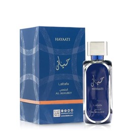 Lattafa Lattafa Hayaati Al Maleky Eau de Parfum Spray for Men, 3.4 Ounce