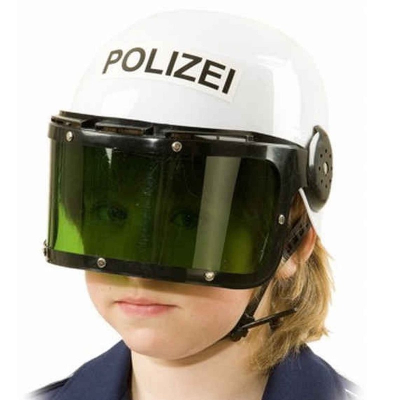 Helm: Polizeihelm, Kindergröße
