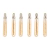 2 PCS E14 LED Light Bulb 3w Golden Tubular Bulb