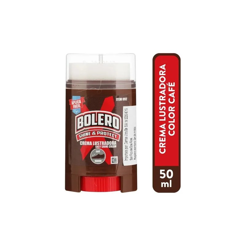 Bolero Crema Lustradora Café 50ml