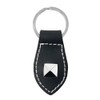 H.N.Z kil-023a Keychain, Genuine Leather, Italian Leather, Studs, Men's, Black,