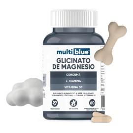 Glicinato Magnesio Relajación Sueño Multiblue Caps Sabor