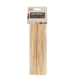 Pic Hat Skewers Bamboo 100 Wooden Drinks Barbecue Wire Mesh