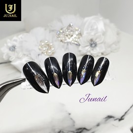  No.1201 Handmade Nail Tips  - Long Stiletto /  No.1201 수제네일팁  - 롱스틸레토