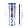 M&G 50 Pcs Triangular Pencils for Kids, Triangular Pole with