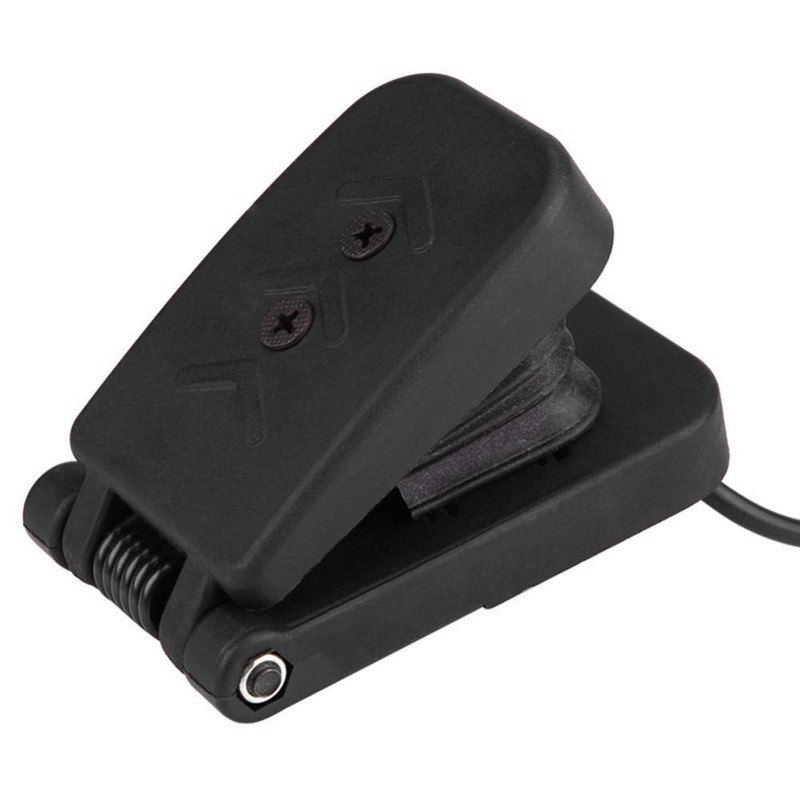 Electric Throttle,Throttle Speed Control Pedal,Black Plastic ATV Foot Accelerator Throttle