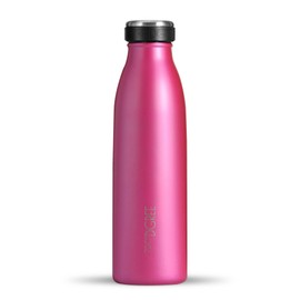 720°DGREE Stainless Steel Drinking Bottle ‘milkyBottle’ – 500 ml – Perfect for Children, BPA-Free, Leak-Proof, Suitable for Carbonated Drinks – Small Thermos for Carbonated Drinks, Sports, School,