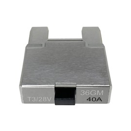 40 Amp Maxi Blade Circuit Breaker Fuse, Manual Reset, for Automotive, Marine, Truck (40A, 1 Pack)