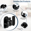KCB 4 Juegos de Soportes de Montaje en Pared para